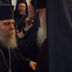 Архиепископ Михаил и Патриарх Иерусалимский Феофил.