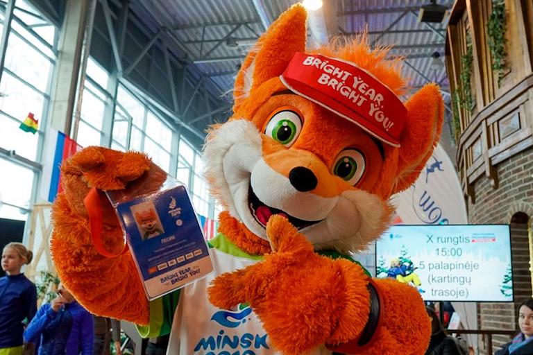 Талисман вторых Европейских игр