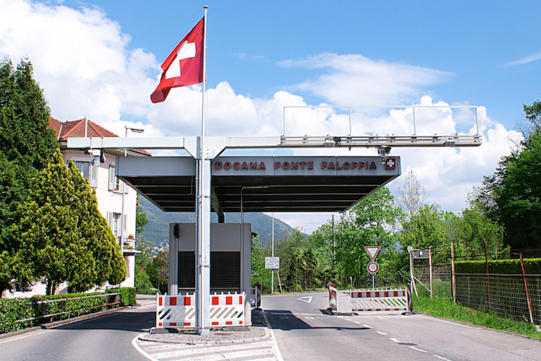 Швейцарско-итальянская граница